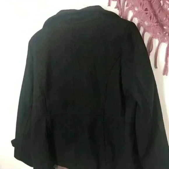 Thread & Supply Double‎ Breasted Wool Blend Coat - Picture 6 of 6